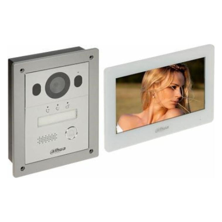 Dahua Video-Türsprechanlage Set KTX01(F) (Kabelgebunden, WLAN) (6923172547835)