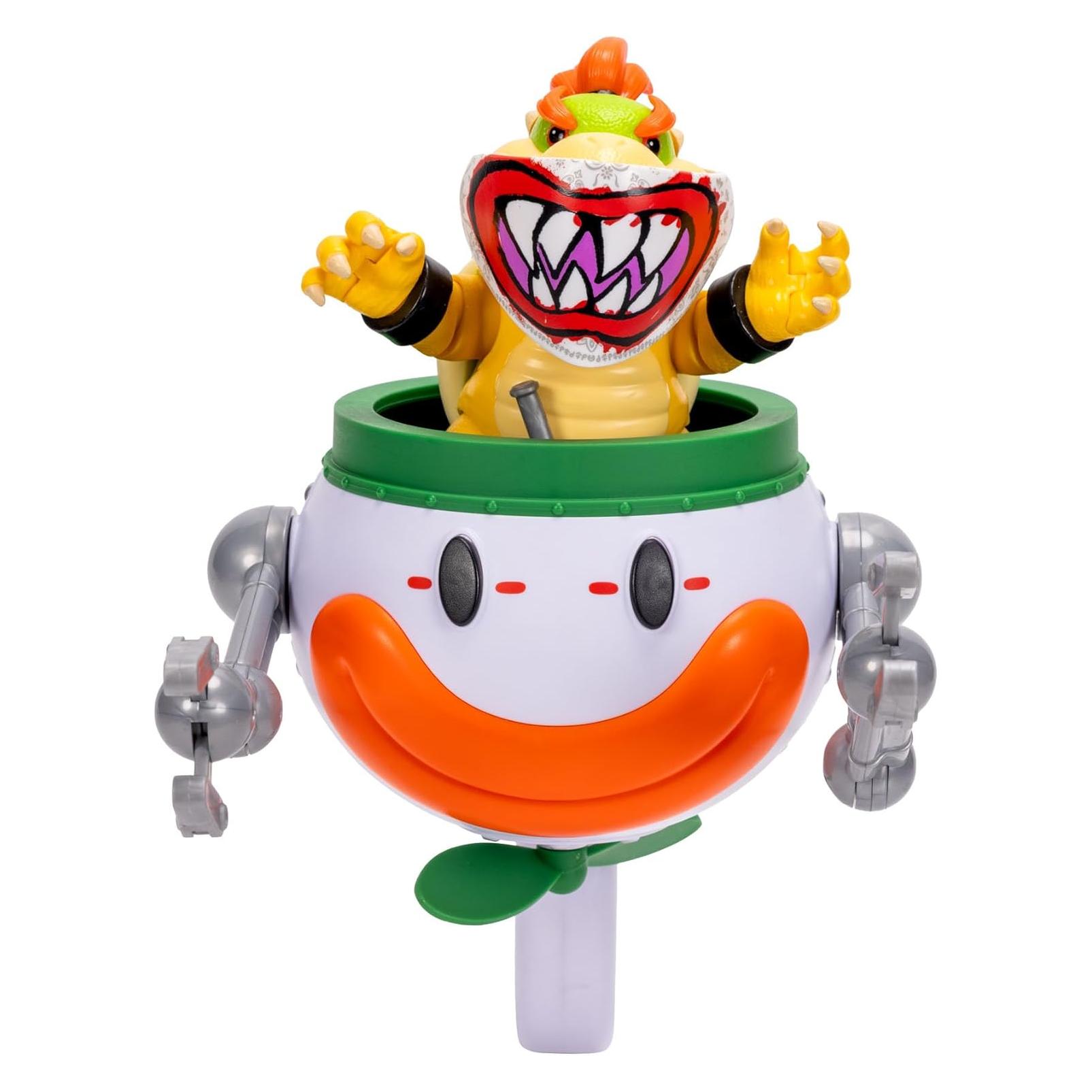 Jakks Pacific Super Mario Action Feature Figure Playset Nintendo Toy for Kids aged 3+ (66500)