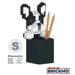 JEKCA Bricks French Bulldog Pencil Cup 01S ST01DPC05