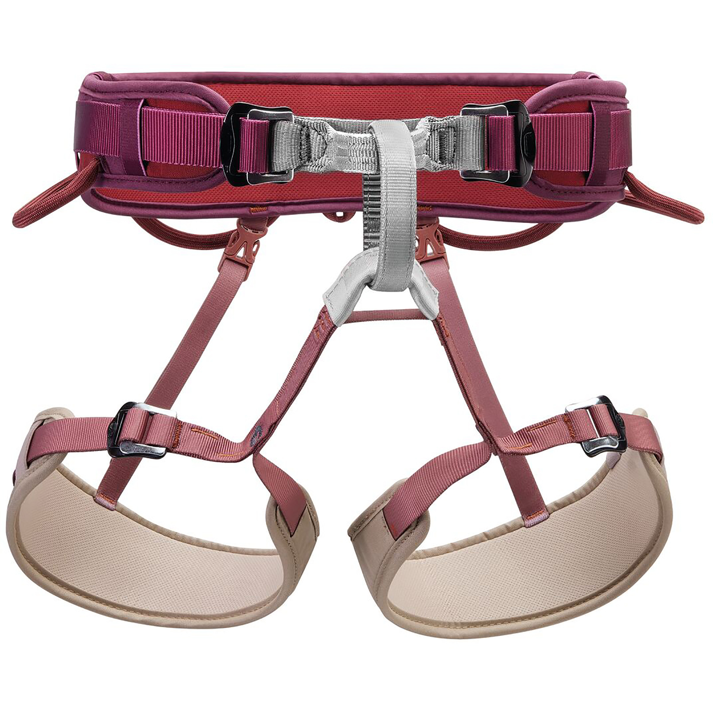 Petzl Corax Klettergurt rot Größe 1 | 65-96CM Klettersteig | Sportklettern