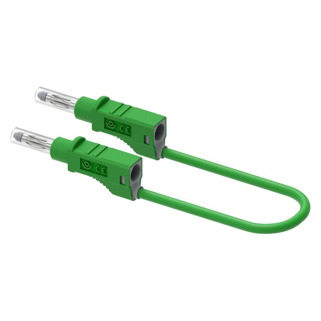 Electro PJP 2212/600V-CD1-25V Messleitung 25 cm Grün 1 St. (2212/600V-CD1-25V)