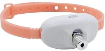 Inspired Living Laser Cat Toy Collar Attachment Cat Collar Laser For Hands Free Play, Interactive Cat Toy For Indoor Cats bisque