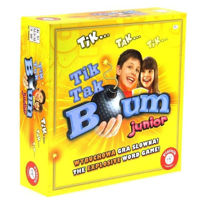 Piatnik Nur Tak Bum Jr. Neuerscheinung (Englisch, Polnisch, 2 - 12 Spieler) (224376)