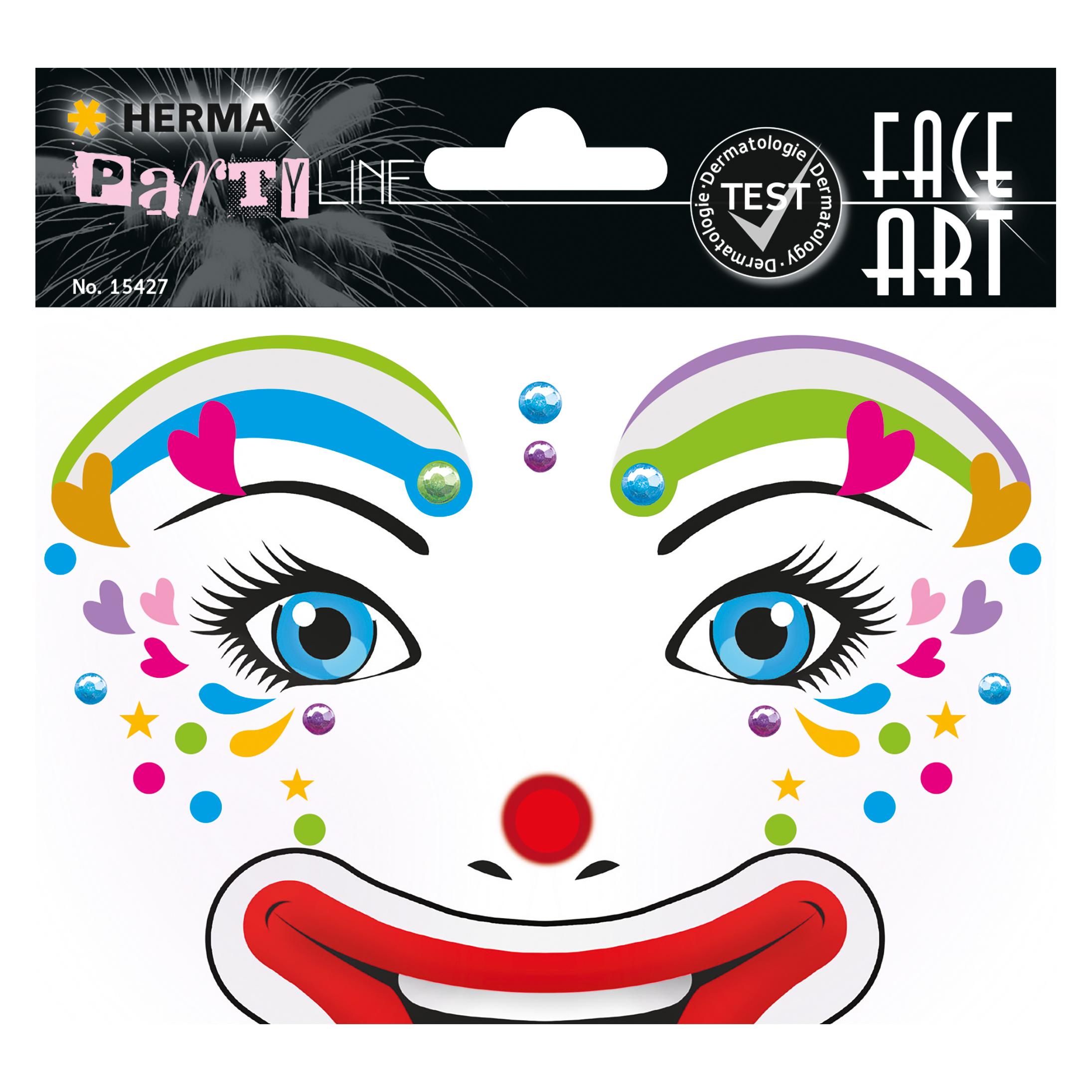 Herma Face Art Sticker (1 Sticker) (15427)