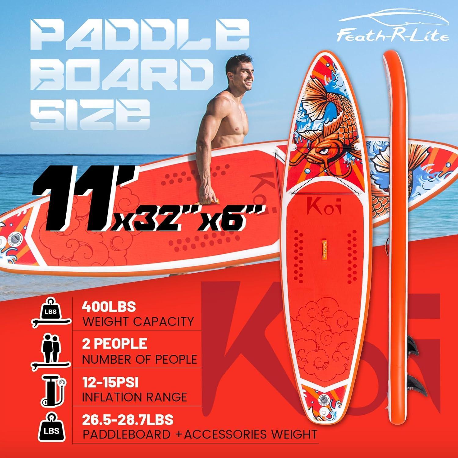 SUP-Board, aufblasbares Design, langlebiges Material, SUPFR01E