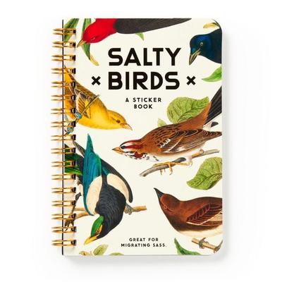 Salty Birds Sticker Book, Taschenbuch von Brass Brass Monkey,Galison, Galison, 978-0-7353-8294-7