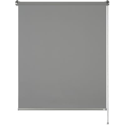 Seitenzugrollo "Tageslichtrollo Tizia", grau (anthrazit), B:100cm H:150cm, Polyester, SCHÖNER WOHNEN-KOLLEKTION, Rollos, Seitenzugrollo, geklebt, geklemmt, silberne oder weiße Rollo-Technik