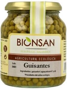 Bionsan Ervilhas Cozidas Eco 370g