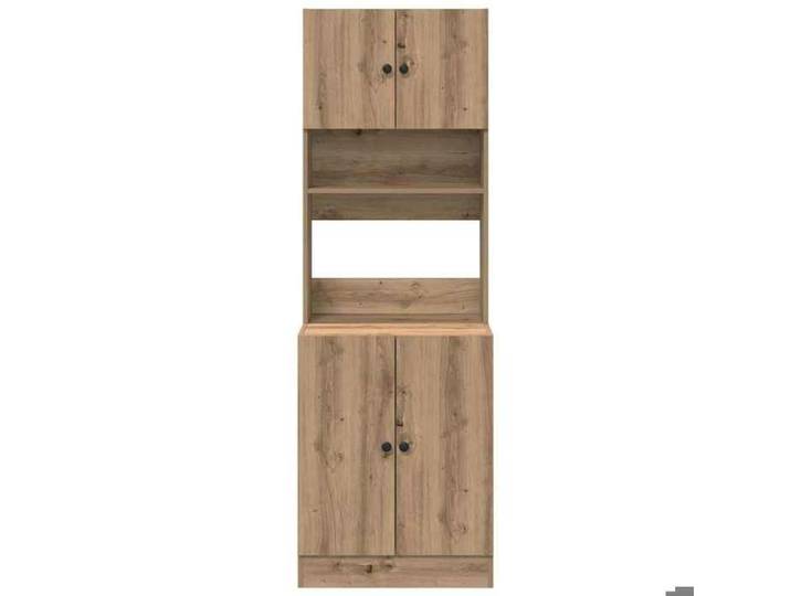 NEUF Commode salon polyvalente élégante Buffet Enfilade de cuisine 2 pcs - Chêne artisanal 60 x 50 x 180cm FR00_72506729654
