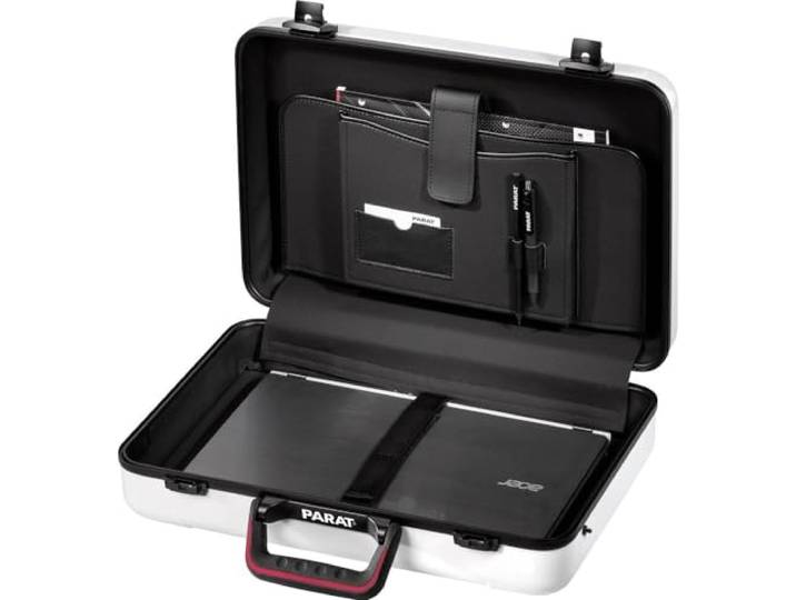 Parat White Line Classic Attaché koffer voor laptop wit (zonder inhoud)