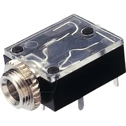 EBS 35 - Klinkeneinbaubuchse, 3,5 mm, Stereo