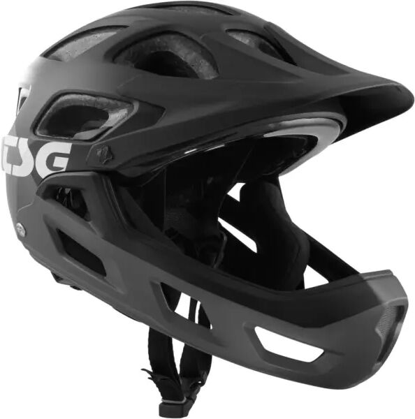 Helm TSG Seek Youth Graphic Design BMX Fullface (XXS/XS - Schwarz)