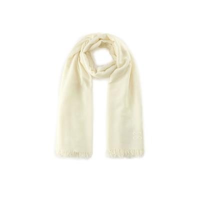 Modetuch CODELLO "Codello Schal", Damen, weiß (schneeweiß), Casual, Modetücher, im unifarbenen Look