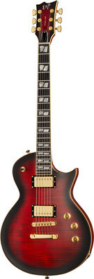ESP Eclipse FM SD STBLKCSB See Thru Black Cherry Sunburst