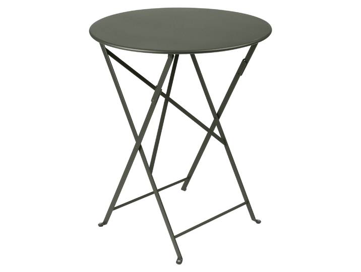Bistro Tisch, Stahl, Ø 60 cm, Höhe 74 cm, Outdoor, Klassisch & Modern, Fermob