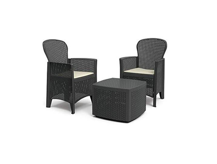 Ipae-Progarden Ensemble Tree Anthracite avec coussins
