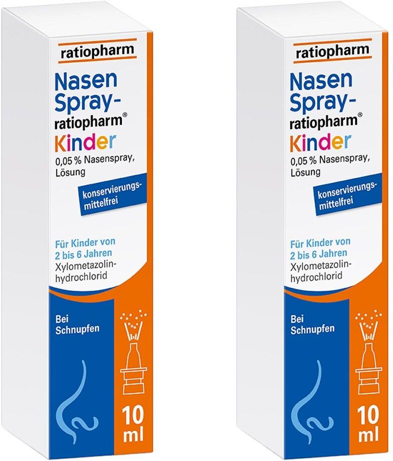 NasenSpray-ratiopharm NasenSpray ratiopharm® Kinder 2X10ml