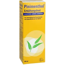 Pinimenthol Erkältungsbad ab 12 Jahre