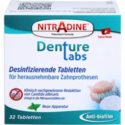 Nitradine Denture Tabs 32 ST