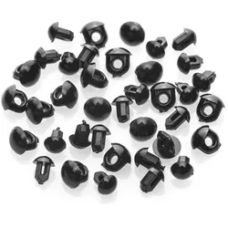 Kunststoff-Augen, Größe: 3 + 4 mm, 40er-Pack