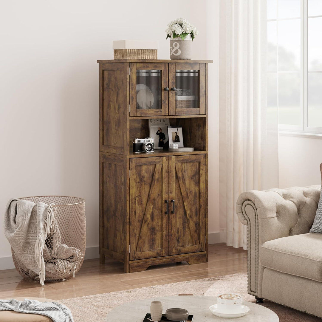 Brambly Cottage 60cm Sideboard Brown 128cm H X 60cm W X 30cm D