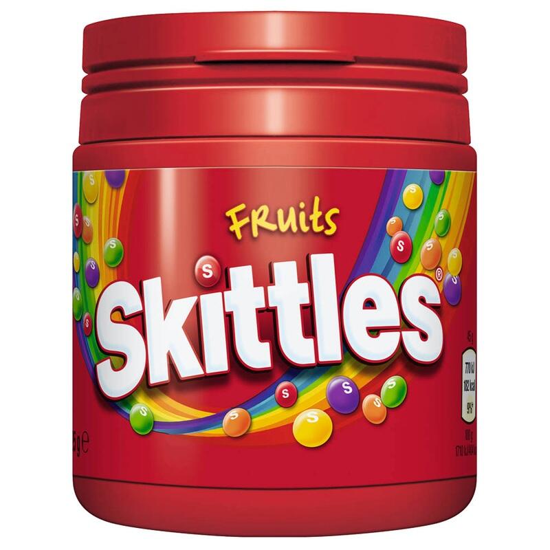 Skittles Fruits Kaubonbons 125,0 g 319867