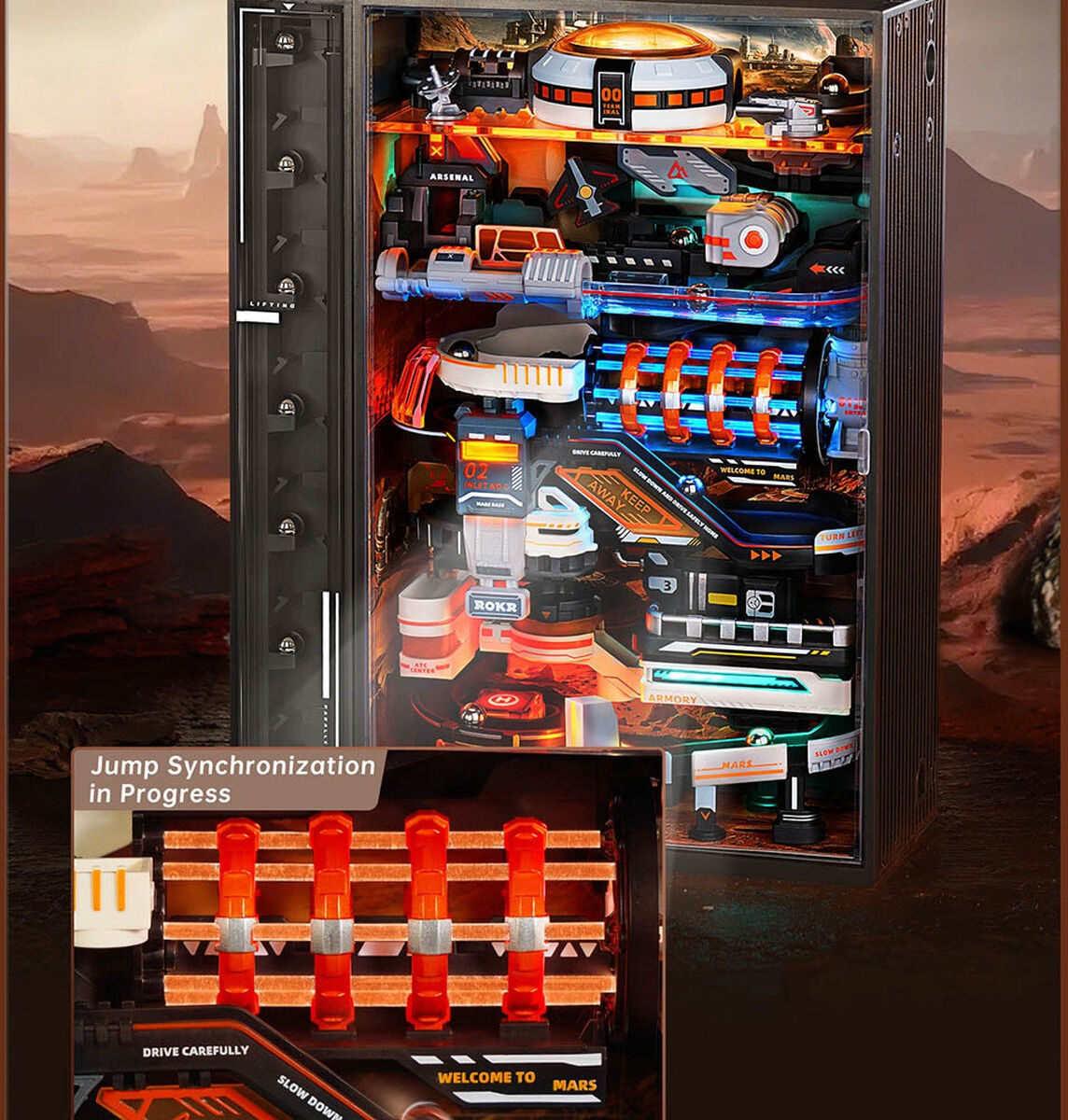 Mars Outpost Marble Run - Rokr