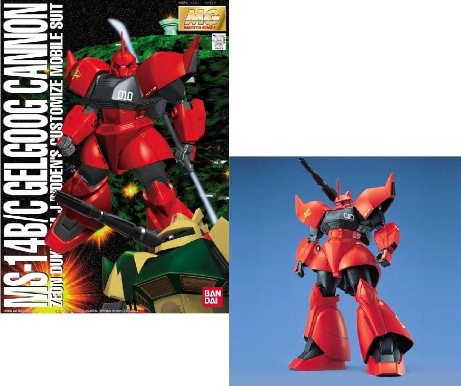 Bandai MG Gelgoog Cannon Mobile Suit Gundam schaal 1/100