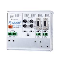 Repeater Profibus, Glasfaser, RS-485 Anybus ProfiHub B2FO2+ Betriebsspannung: 12 V/DC, 24 V/DC 17220