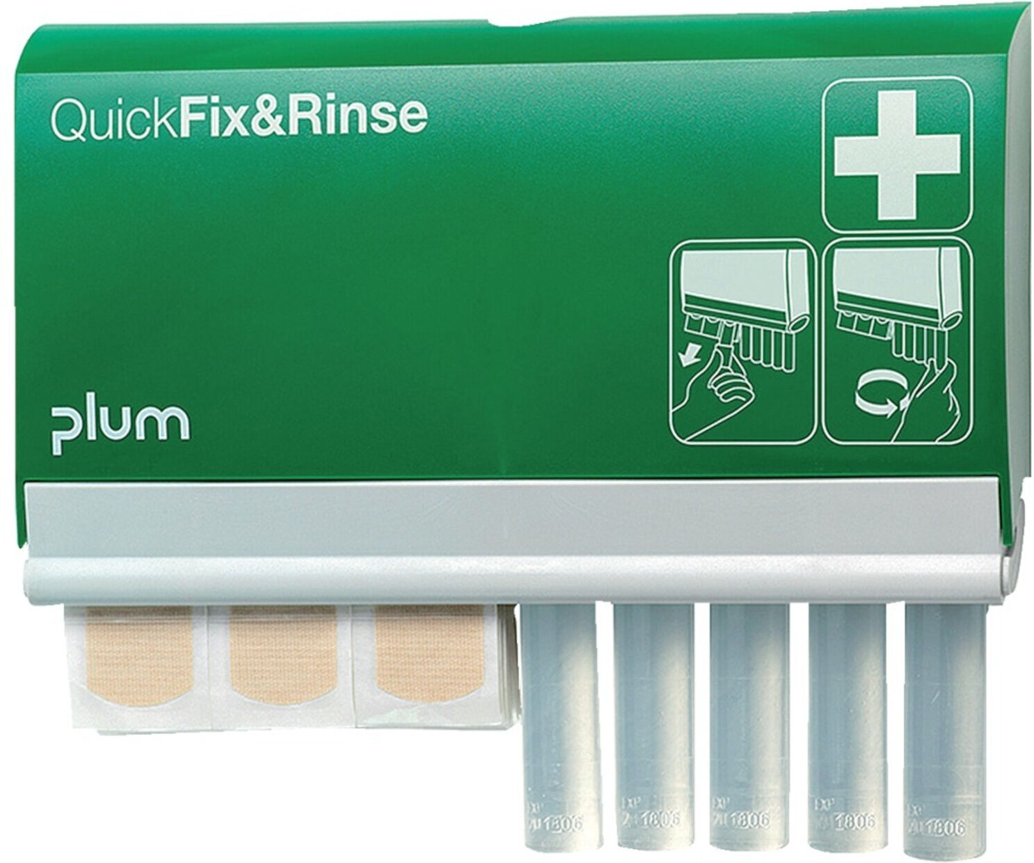 PLUM Spender QickFix u. Rinse, Pflaster und Ampullen (4631)