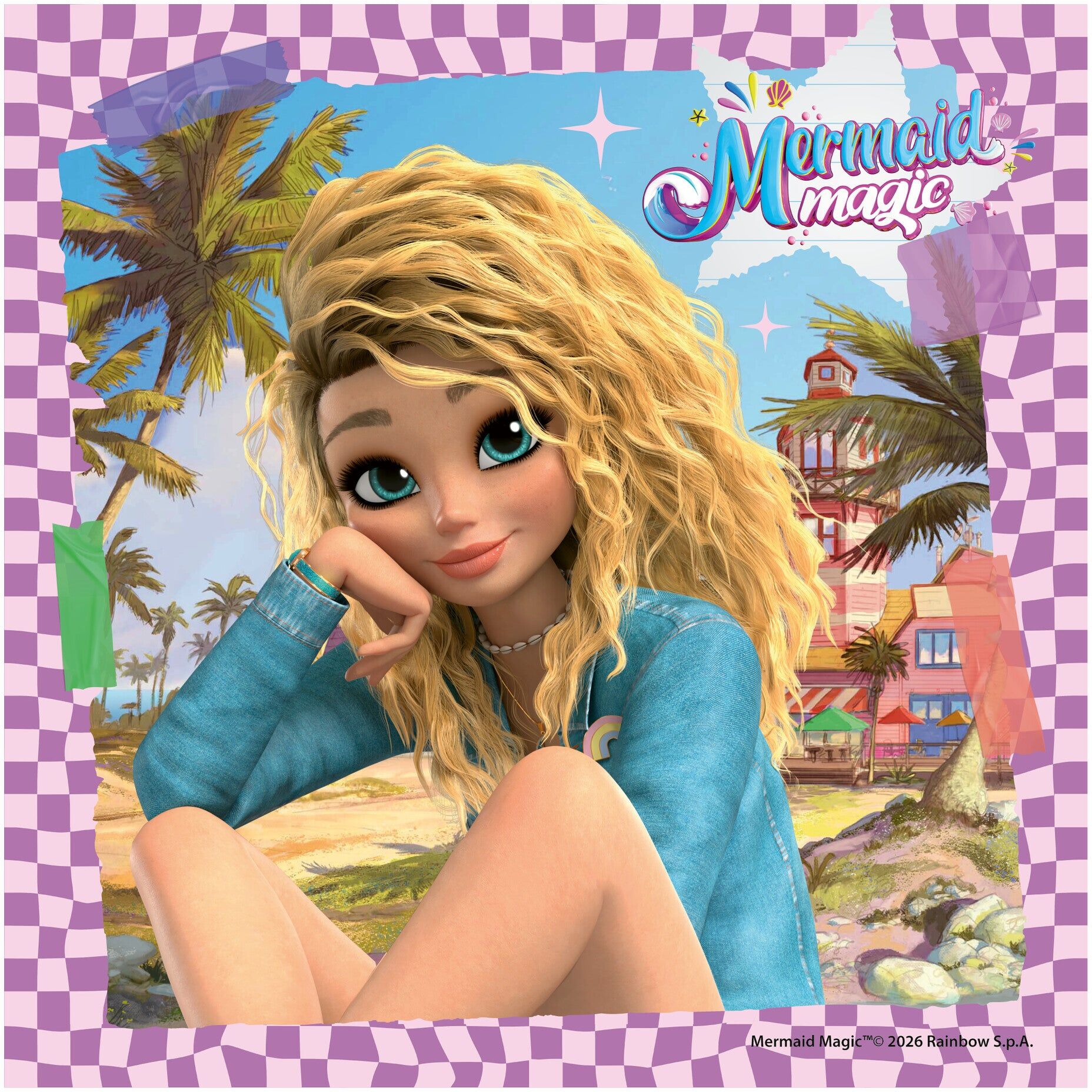 Ravensburger Mermaid Magic 3 x 49-Piece Jigsaw Puzzle Set for Kids, Underwater Adventure, Ravensburger Puzzles, 3 x 21 x 21 cm