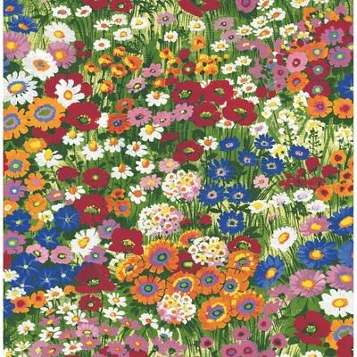 NextWall Floral Meadow Peel and Stick Wallpaper