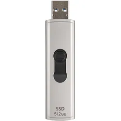 Transcend ESD320A (0.51 TB), Externe SSD, Grau