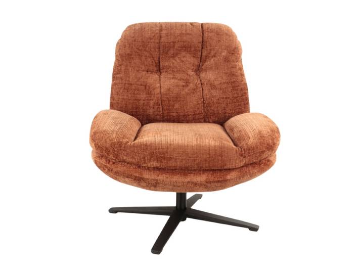 Fauteuil tournant PANAMA Terracotta