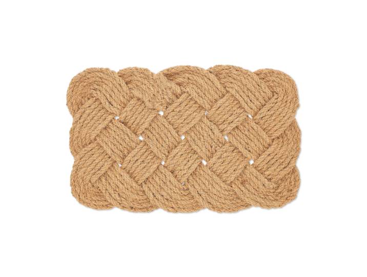 Fussmatte Kokos Knoten Beige