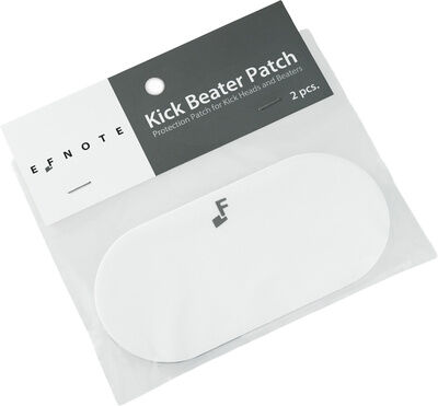 Efnote Kick Beater Patches Weiß