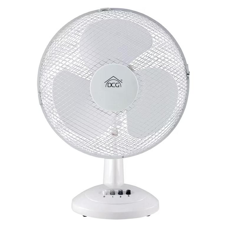 DCG Eltronic Oszillierender Tischventilator 40cm 3 Geschwindigkeiten VE9040 (VE9040)