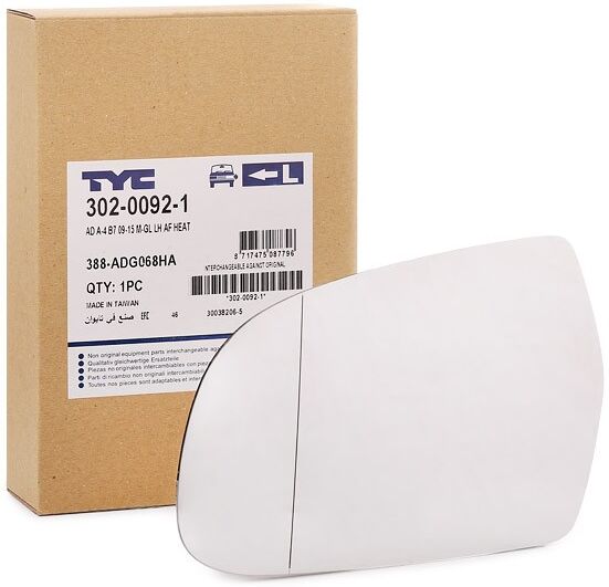 TYC 302-0092-1 Wing mirror glass