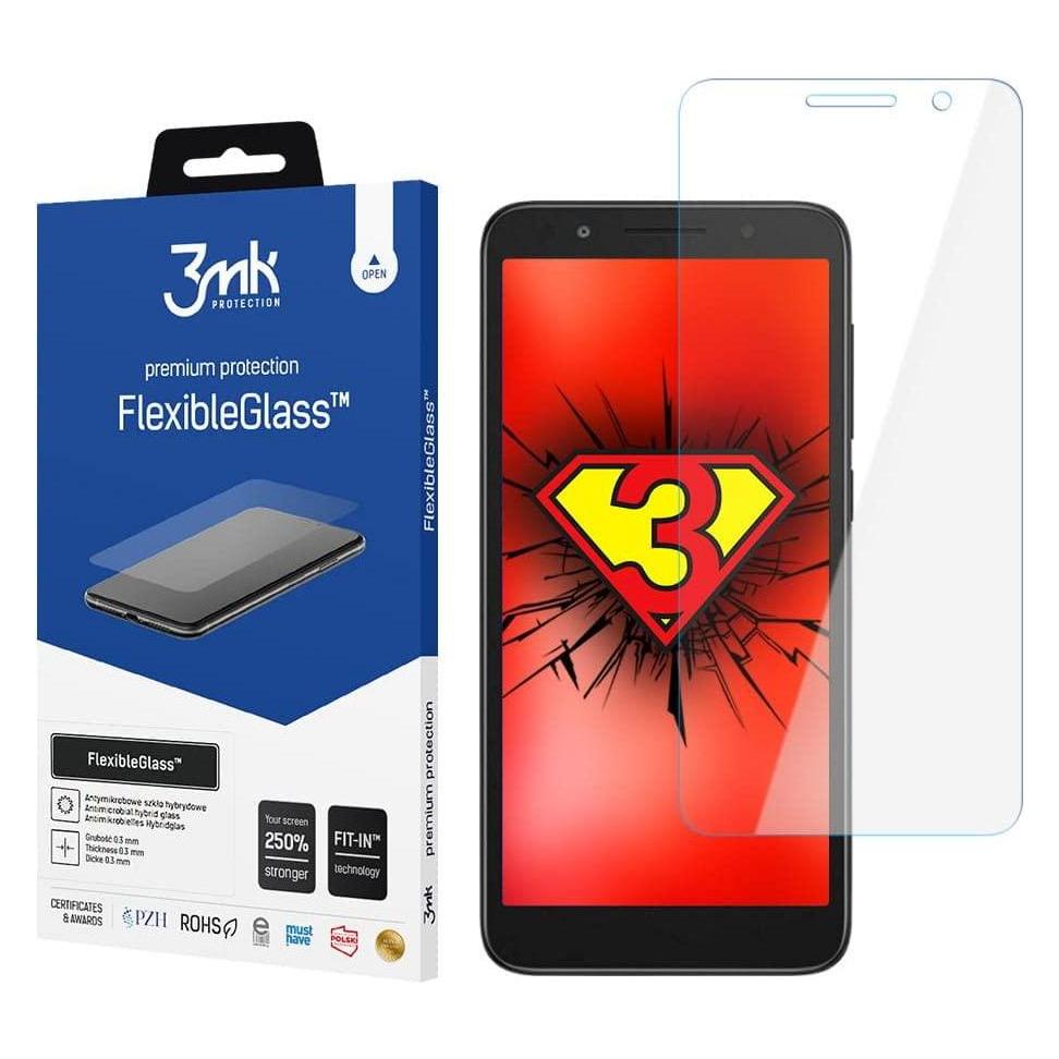 3MK FlexibleGlass Alcatel 1 2022 Szkło Hybrydowe (1 Stk., Alcatel 1B (2022)) (3mk Glass(2284))
