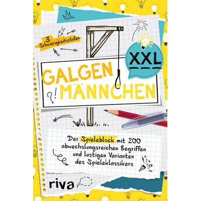 Galgenmännchen XXL, Taschenbuch von , Riva, 978-3-7423-2155-8