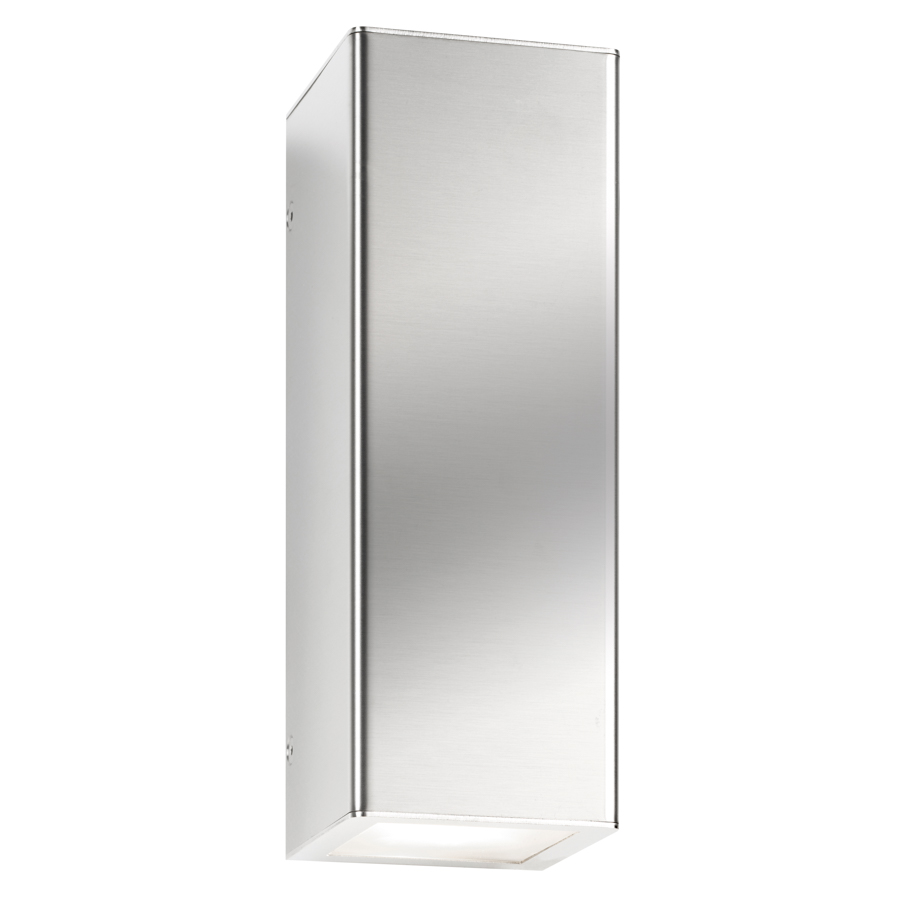 LCD Wandaußenleuchte 22x8cm Edelstahl 025 4260277680060