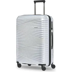 Pactastic Collection 02 THE MEDIUM 4 Rollen Trolley 67 cm, Koffer, Silber