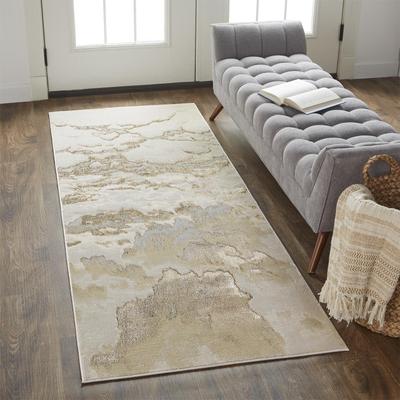 Grand Bazaar Tripoli Machine Made Abstract Modern Area Rug