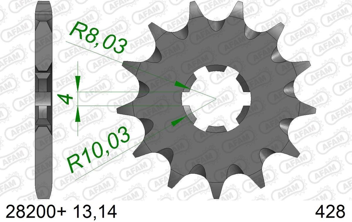 AFAM 28200+13 Chain Pinion