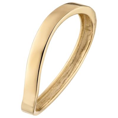 Goldring JOBO "Ring Damenring" Gr. 52, gold (gelbgold 375), Fingerringe, Damen, 52, Gelbgold 375, Goldring, 375 Gold