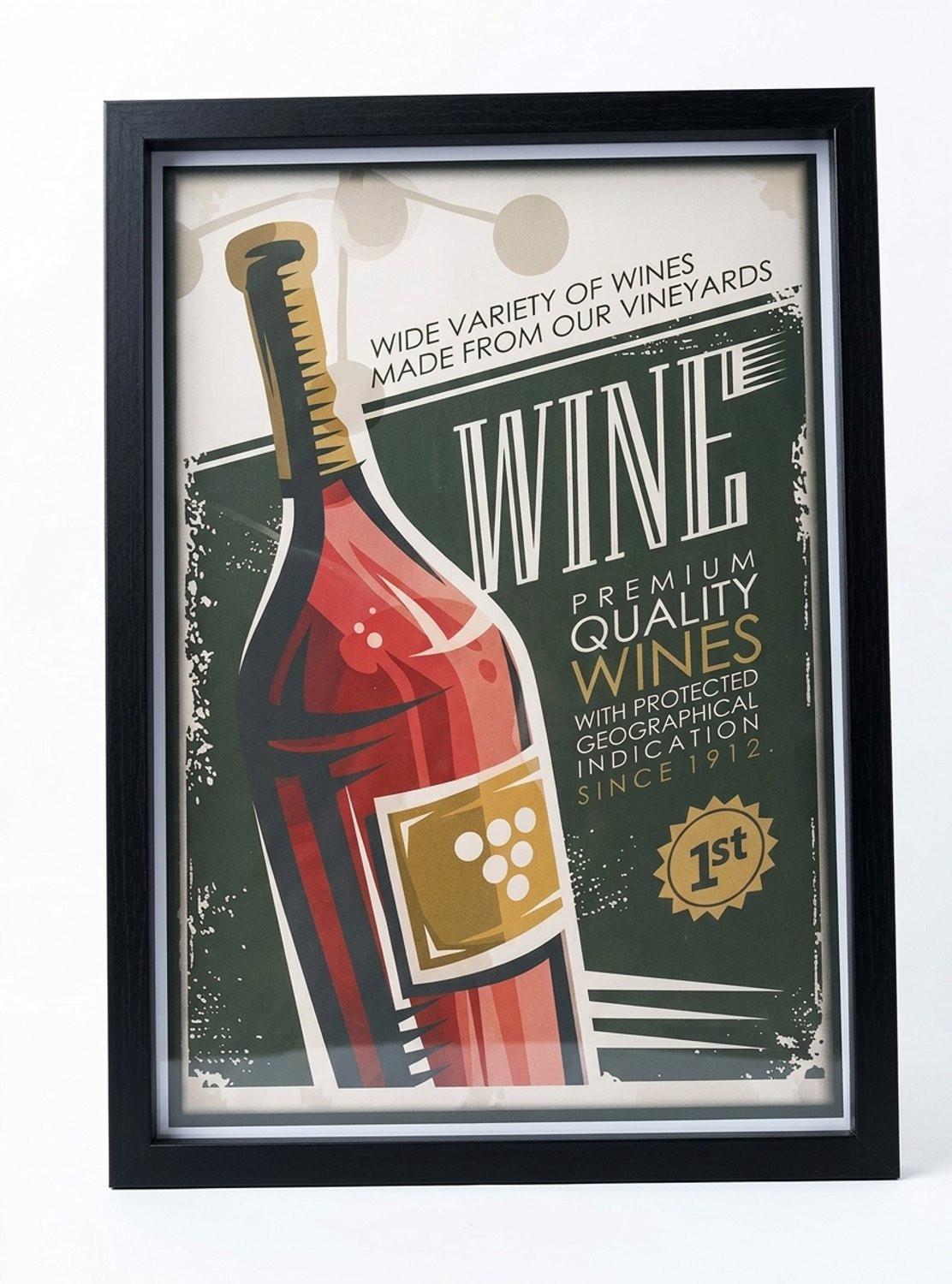 Schilderij Wine Wanddecoratie