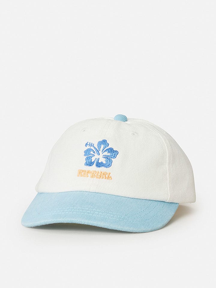Rip Curl Cap "Washed Twill" in Creme/ Hellblau - onesize