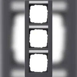 Gira Abdeckrahmen 3f. anth 110323