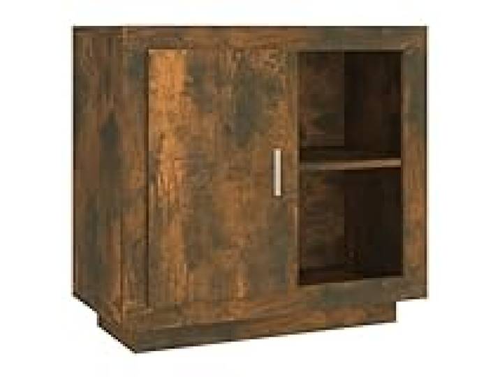 Helloshop26 Buffet bahut Commode Armoire Meuble de Rangement Organisateur Cuisine Salle de séjour Salon 80 x 40 x 75 cm Marron 02_0031113