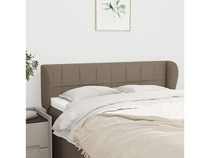 KTHLBRH Kopfteil aus Stoff, taubengrau, klassisches Design, elegantes Design, verstellbare Rückenlehne, höhenverstellbar, Material strapazierfähig, atmungsaktiv, stabile Struktur
